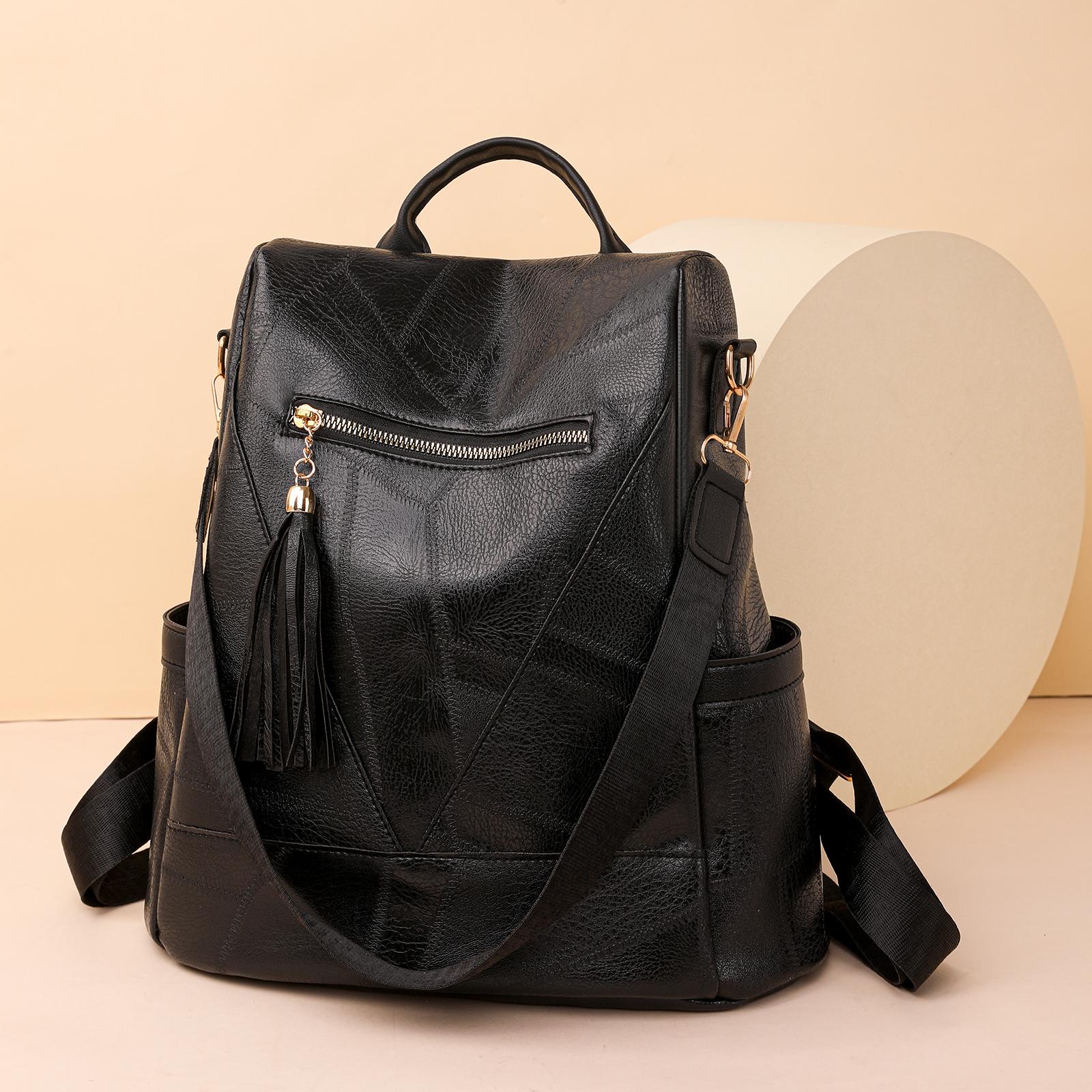 Nueva Mochila Dama Sintético Antirobo - D6791