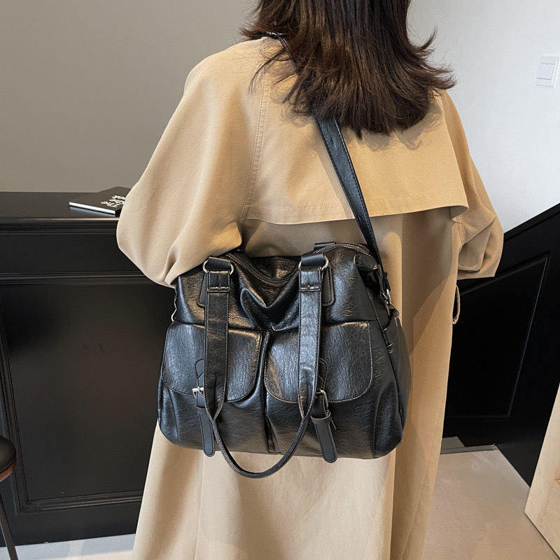 Bolso Estilo Americano Vintage Calidad Premium - Y8808 - Image 4