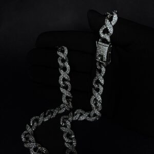 Cadena Eight 50cm (Plateado)